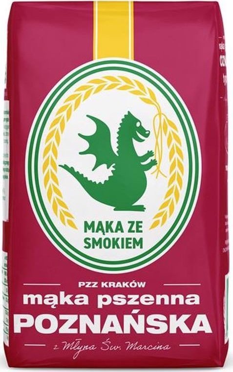 PZZ KRAKÓW Poznańska mąka pszenna 1kg