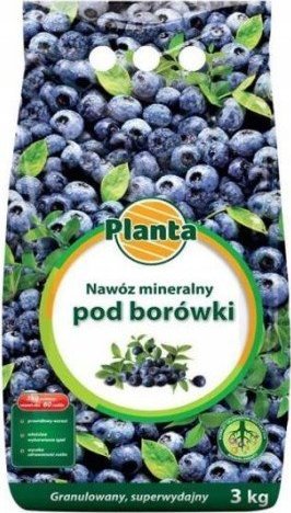 Planta Nawóz pod borówki zakwaszający granulowany 3 kg