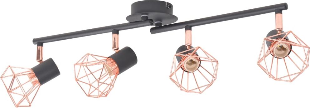 Lampa sufitowa Lumes Industrialna lampa sufitowa do salonu - EX30-Serta