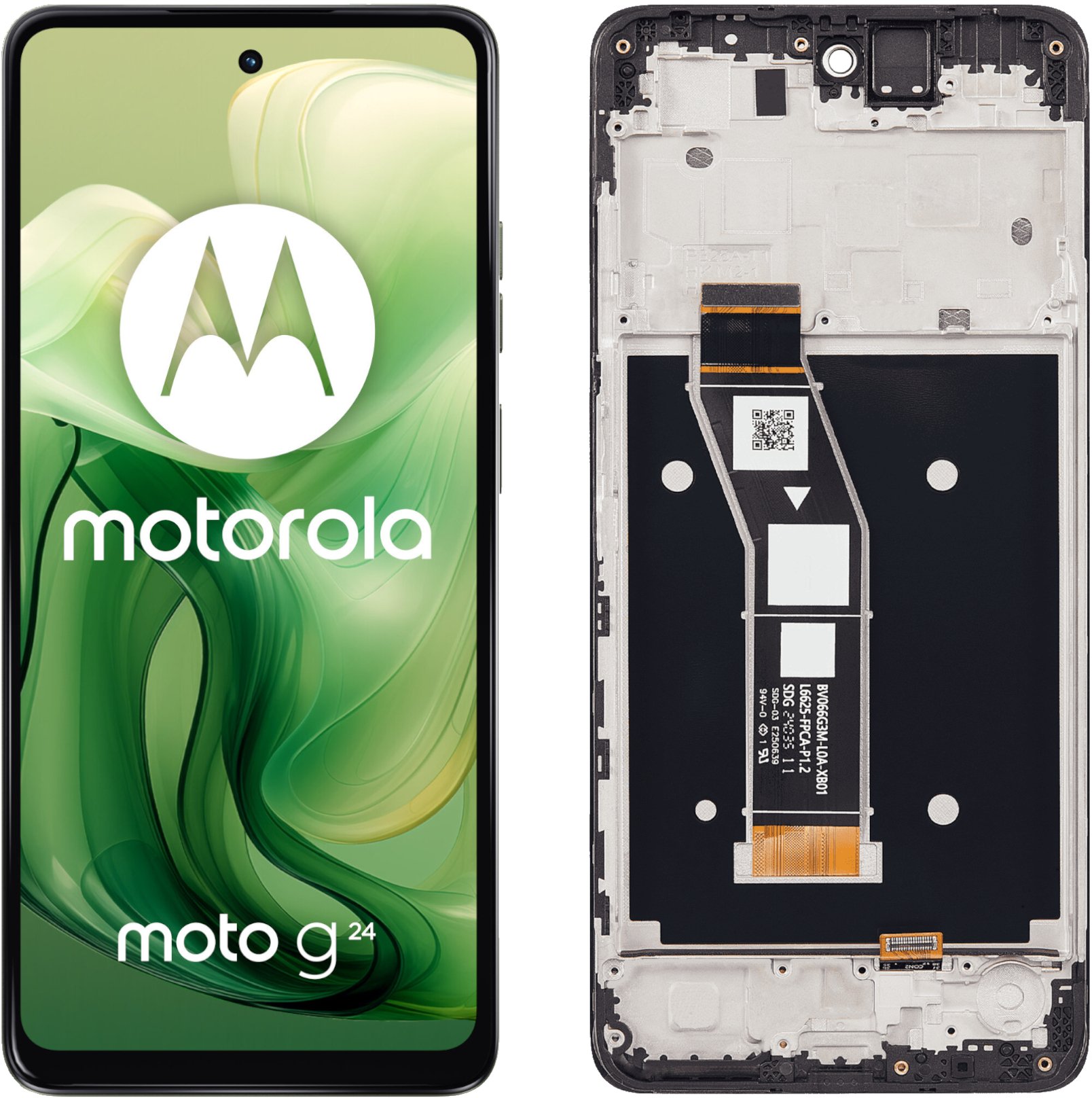 Wyświetlacz do Motorola Moto G24 LCD XT2423 Ekran Ramka