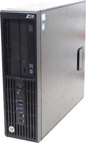 Komputer HP HP WorkStation Z230 SFF E3-1225v3 4x3.2GHz 8GB 480GB SSD DVD Windows 10 Professional