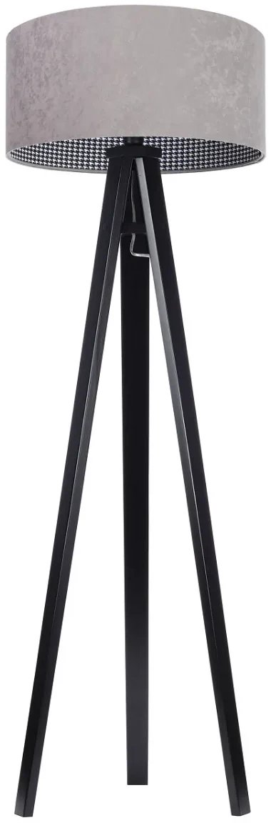Lampa stojąca HOME 50 szara/czarna BPS KONCEPT