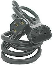 Kabel zasilający Logo Przedłużacz sieciowy C13 - C14 3m (65934)