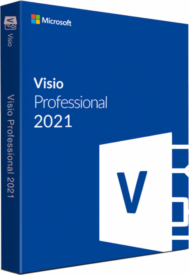 Program Microsoft Visio Professional 2021 (D87-07606)