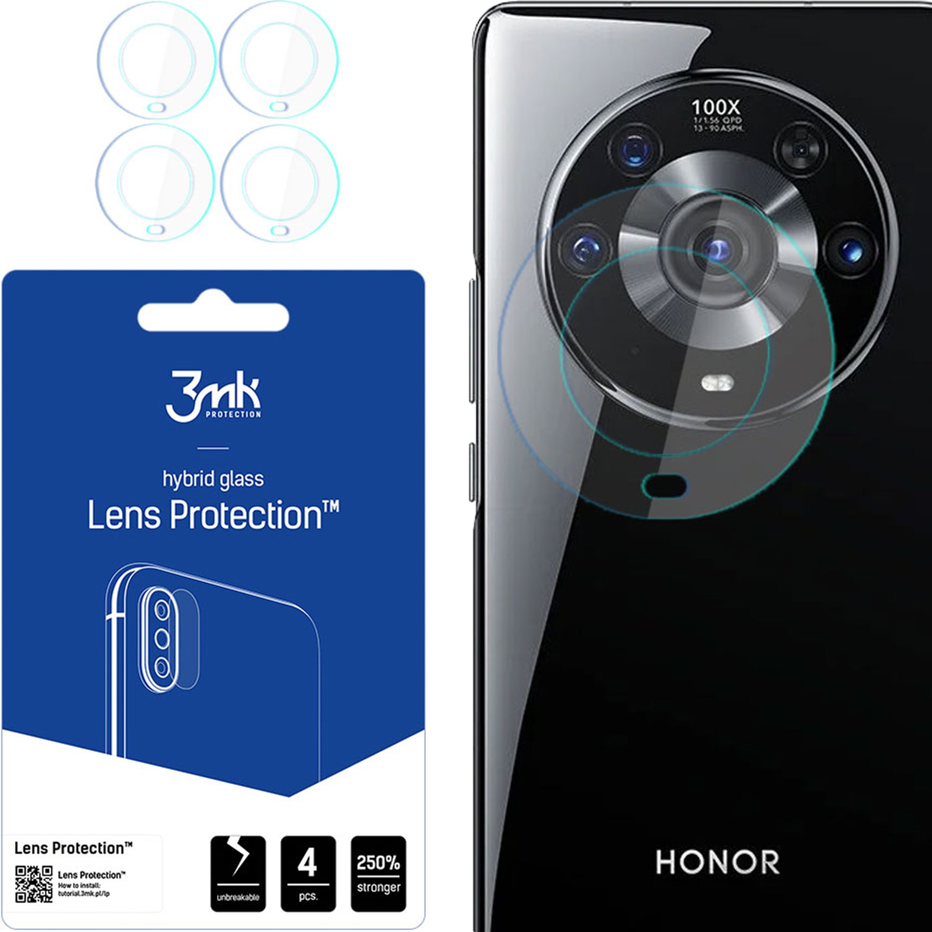 HONOR MAGIC 3 PRO - 3MK LENS PROTECTION