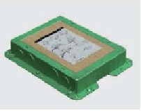 Kontakt-Simon Kaseta z tworzywa do wylewki dla KF200/1 - G201