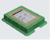 Kontakt-Simon Kaseta z tworzywa do wylewki dla KF200/1 - G201