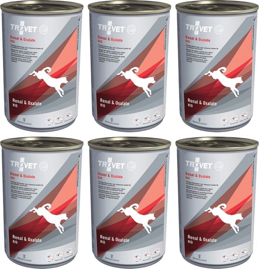 Trovet TROVET RID Renal & Oxalate (dla psa) 6x400g - puszka
