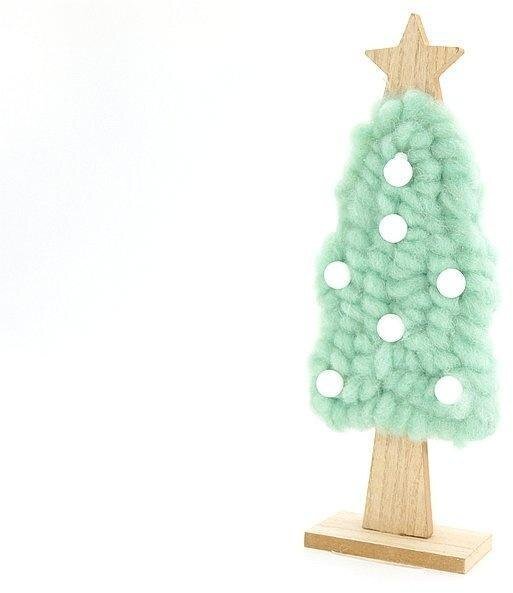 Choinka drewniana 29x13cm