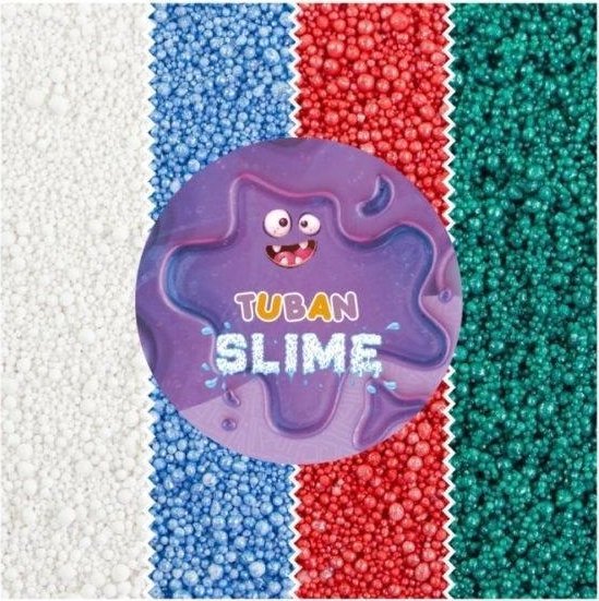 Slime brokat mineralny 4 kolory 12g TUBAN
