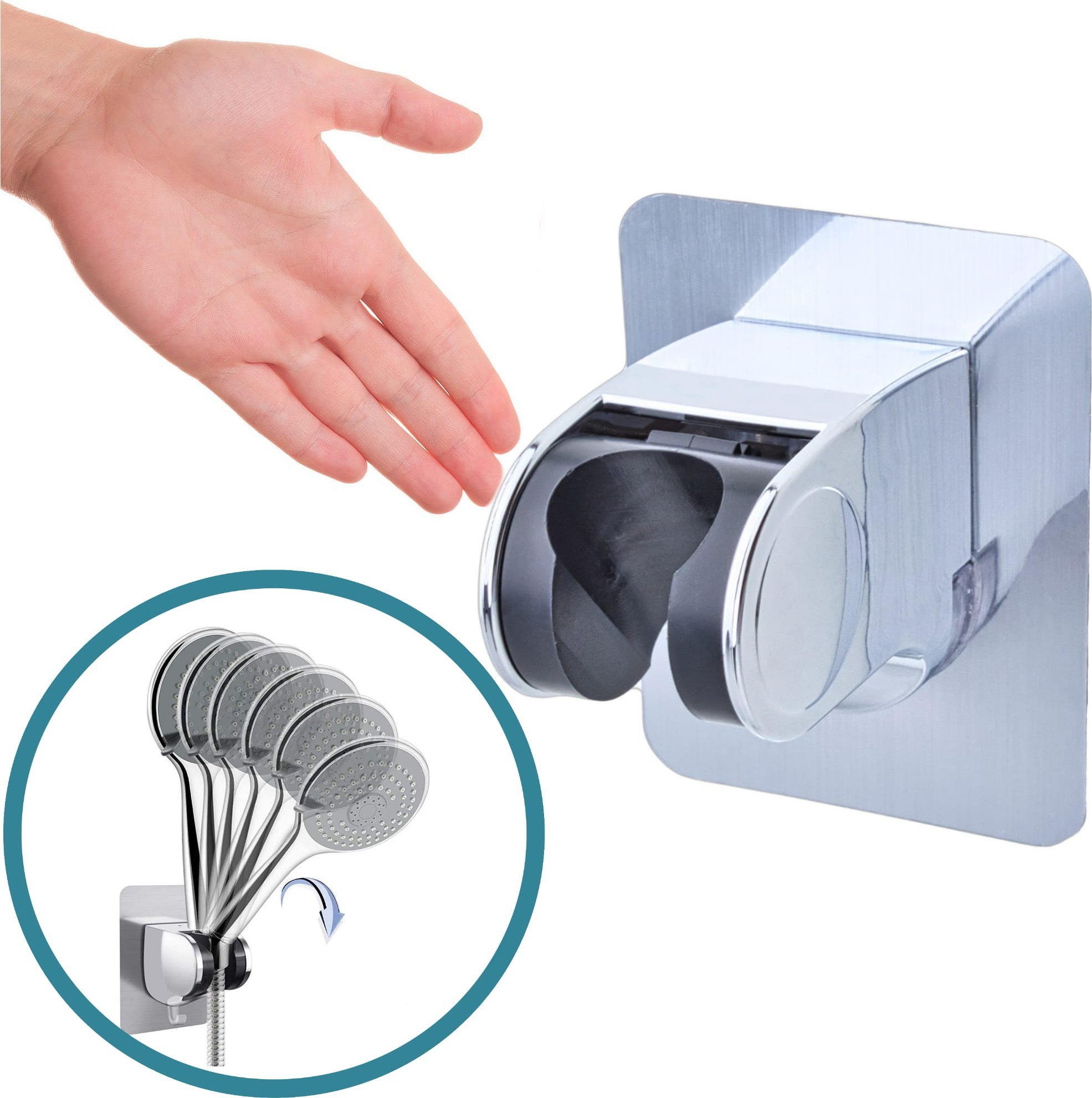 Sotbe Uchwyt samoprzylepny regulowany do słuchawki prysznicowej SOTBE LARK HOLGLUE ONE