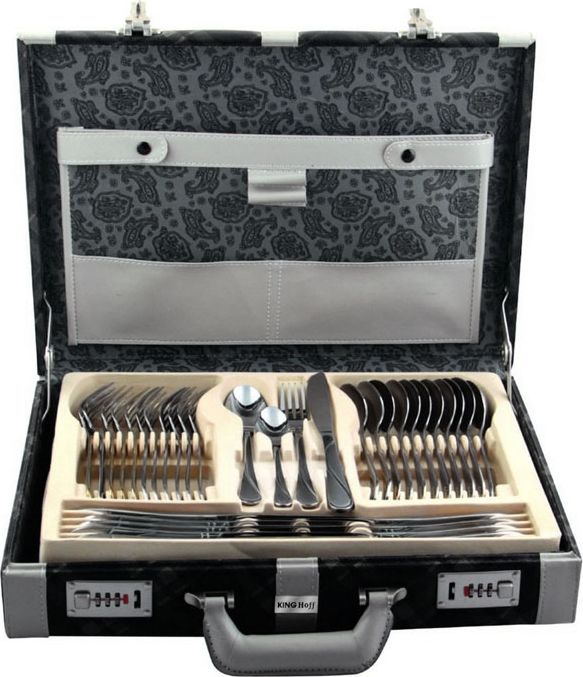 KingHoff SZTUĆCE KINGHOFF 72 ELE. SATYNA KH-3573