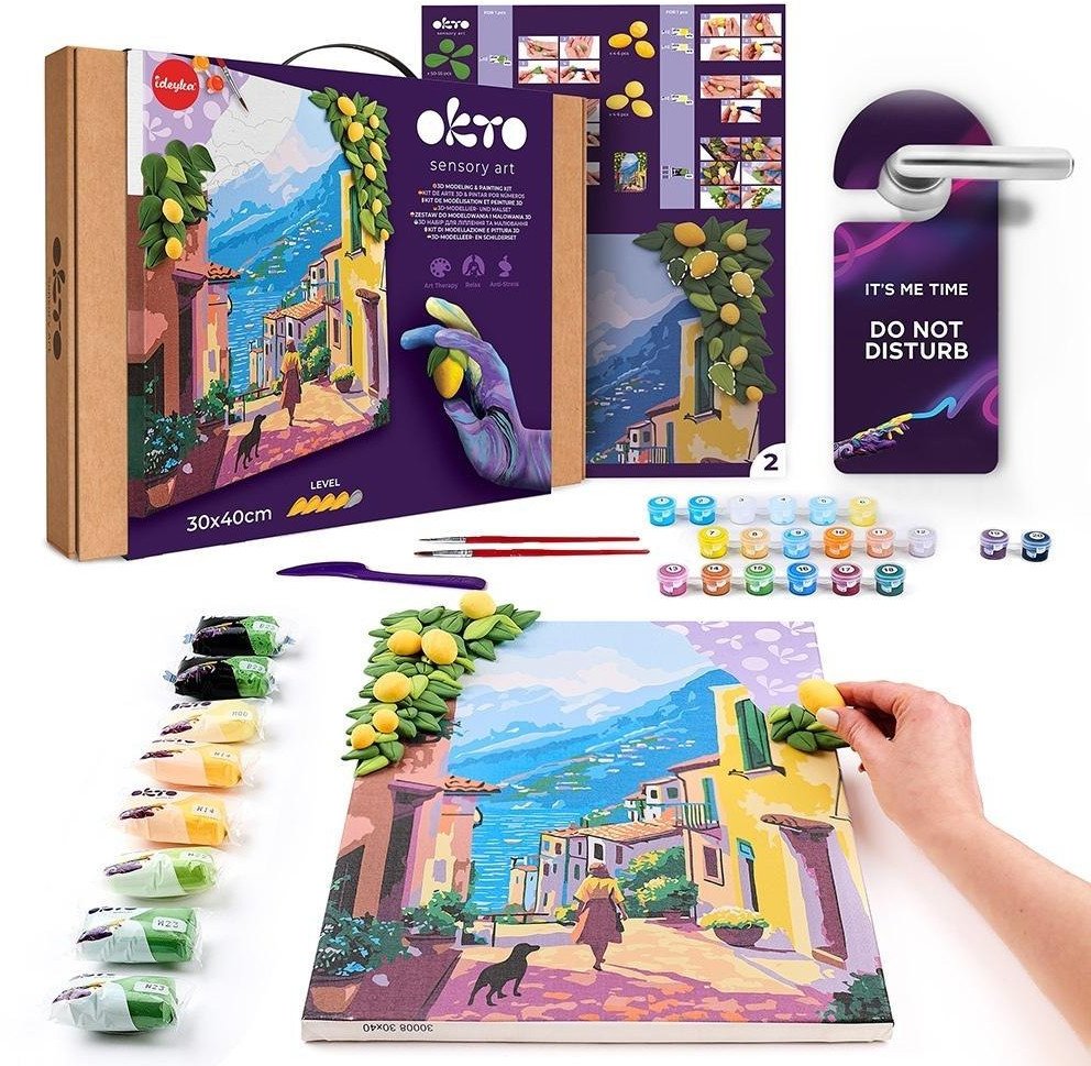 Midex Zestaw do malowania i modelowania 3D Cytryn Weeken