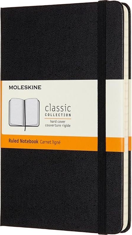 Moleskine Notes Classic 11,5x18 tw. linie, czarny
