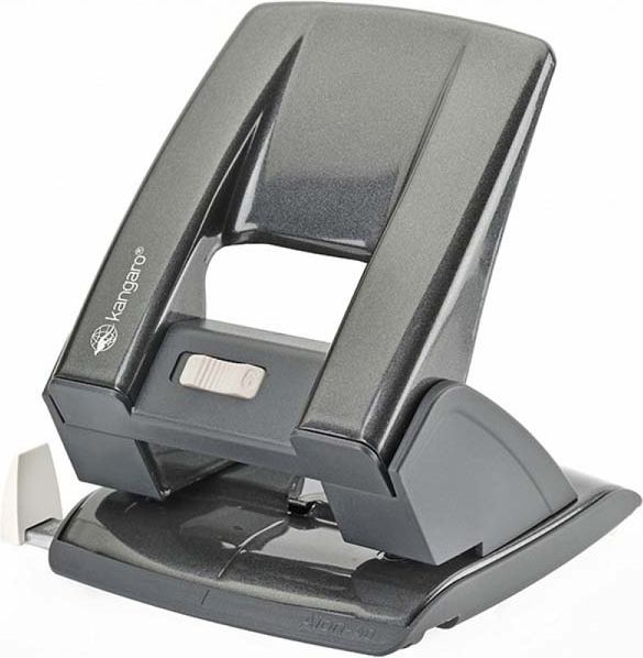 Dziurkacz Kangaro Aion-40 40 kartek Szary (KAA40-05)