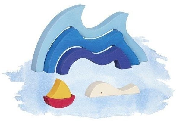 Puzzle Mój mały statek na morzu