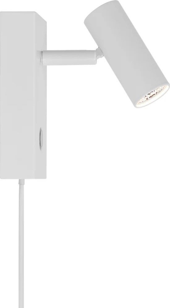 Kinkiet Nordlux Kinkiet ścienny z regulacją Omari 2112231001 Nordlux ściemnialny biały