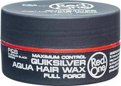 RED ONE_Aqua Hair Gel Wax Full Force wosk do włosów Quicksilver 150ml
