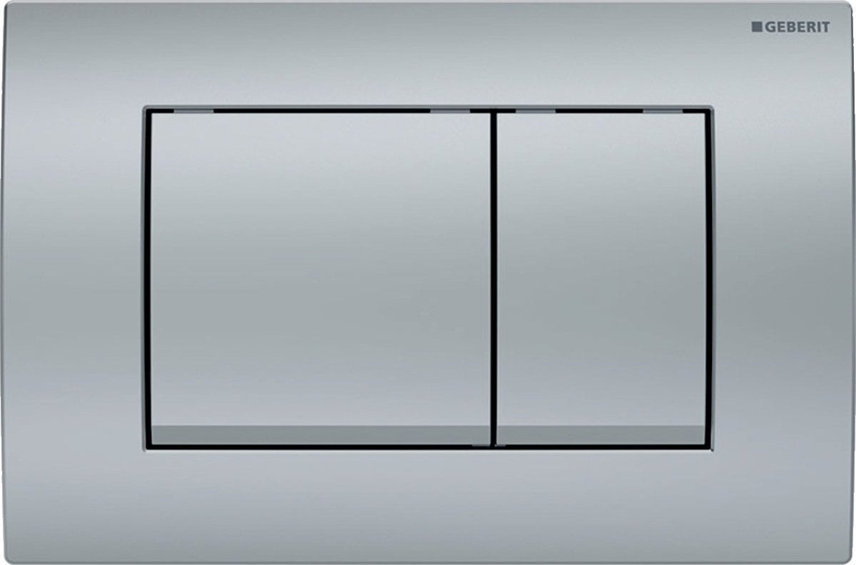 Przycisk spłukujący PRZYCISK GEBERIT DELTA30, PRZEDNI, CHROM-MAT // DLP.G.115.137.46.1