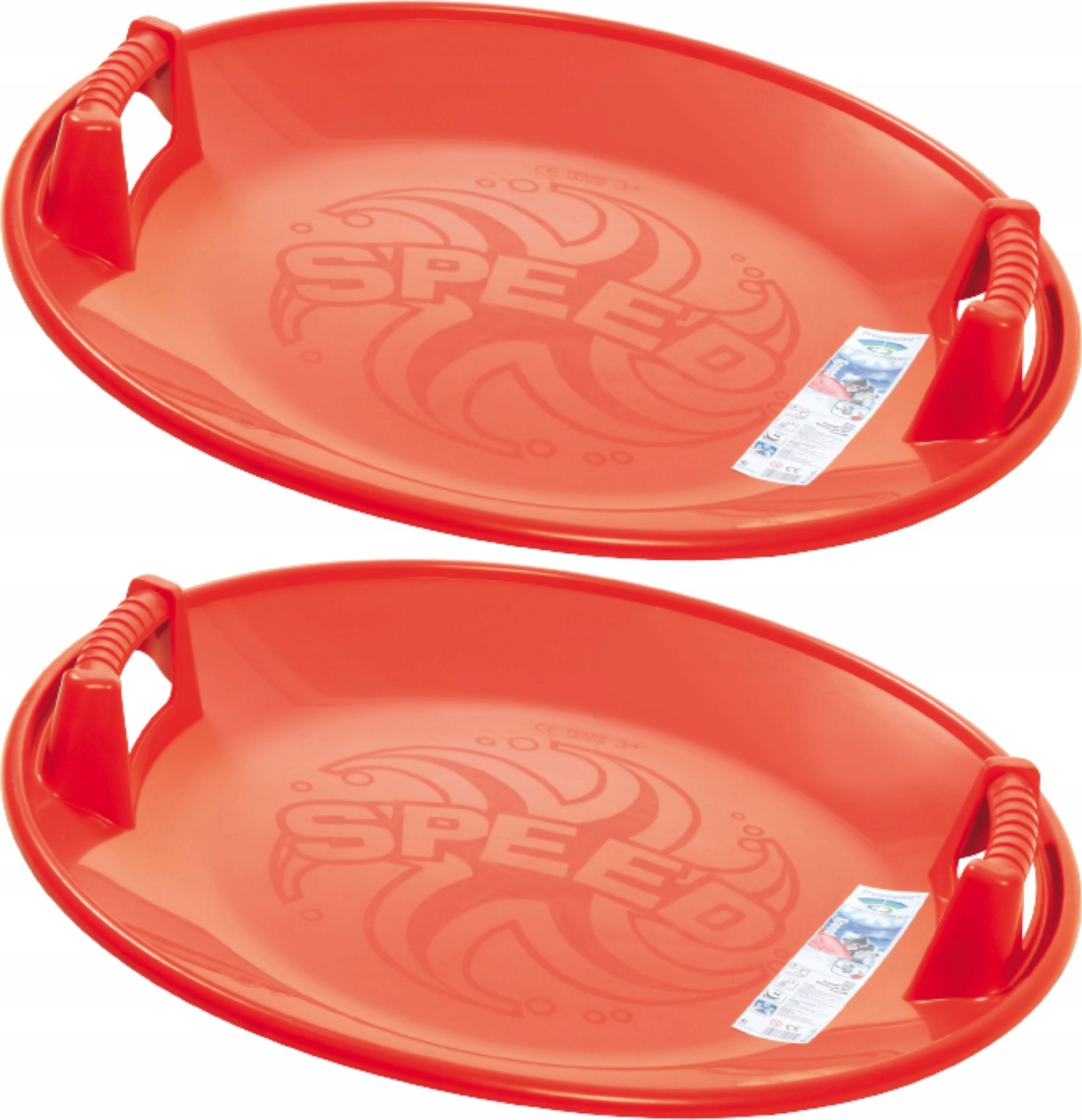 2x Sanki Talerz zjazdowy okrągły SPEED Ślizg