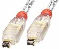 Lindy Firewire 4-pin - Firewire 4-pin, 10m, Biały
