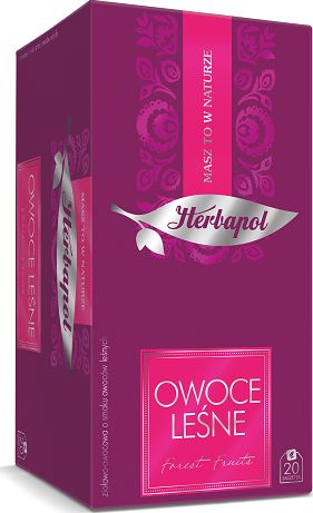 Herbapol Herbata Breakfast kopertowana - Owoce Leśne 20 torebek