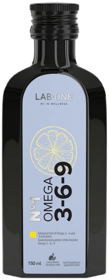 Lab One N°1 Omega 3-6-9 suplement diety 150ml