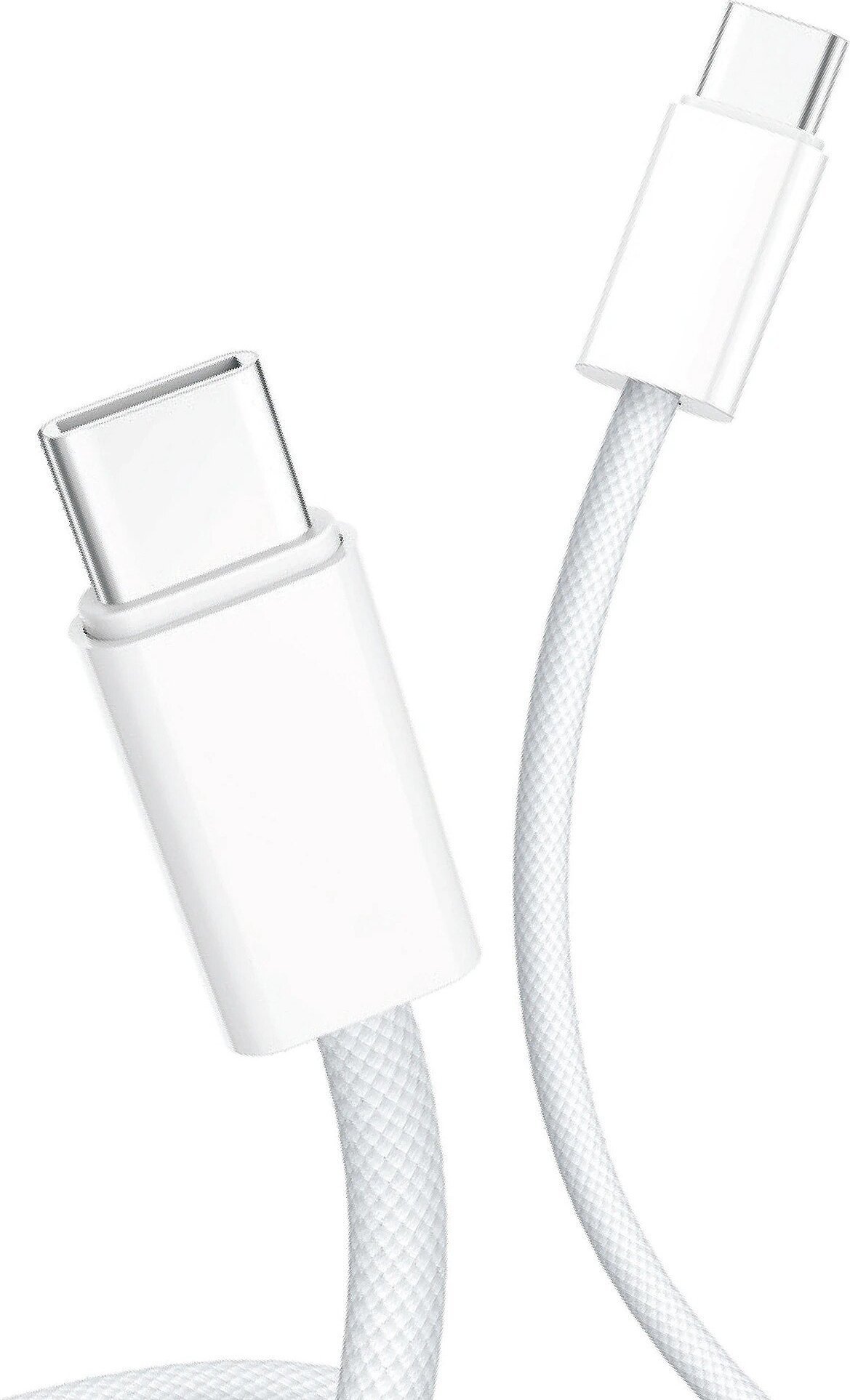 Kabel USB D-Fruit USB-C - USB-C 2 m Biały (50493)