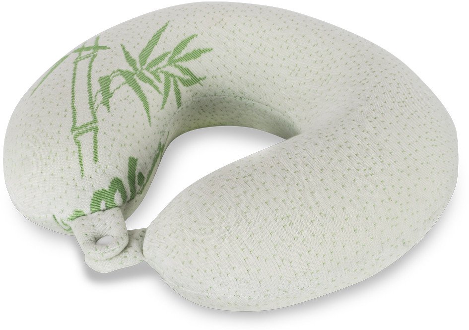 Poszewka na poduszkę podróżną Memory Bamboo rogal 32x30 cm