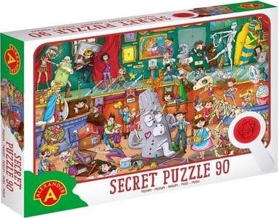 Alexander PUZZLE OBSERWACYJNE Z LUPA 90EL MUZEUM ALX PUD