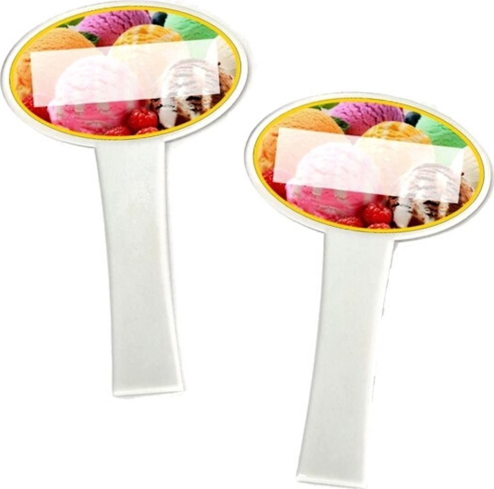 StudioCen Cenówki do lodów PCV - 10 sztuk - z ATESTEM!