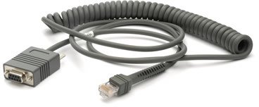 RS232 Cable - 2.7 m - DB-9 - RS-232 - Grey