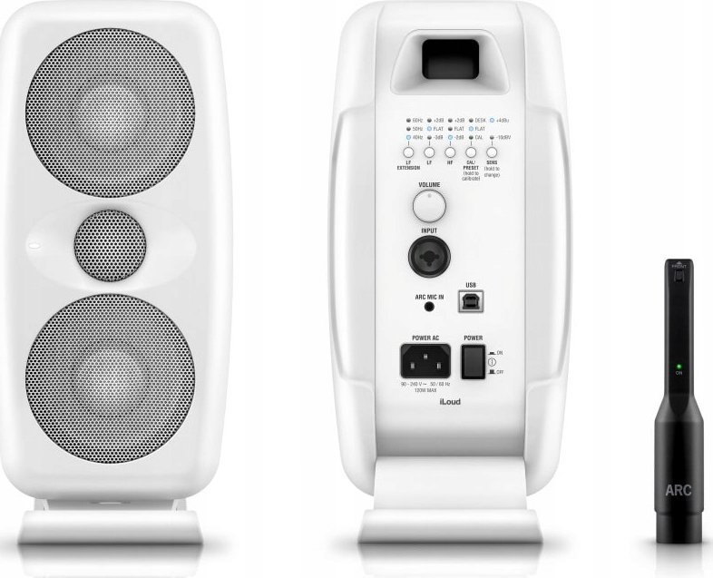 Kolumna IK Multimedia IK iLoud MTM White - Monitor Aktywny