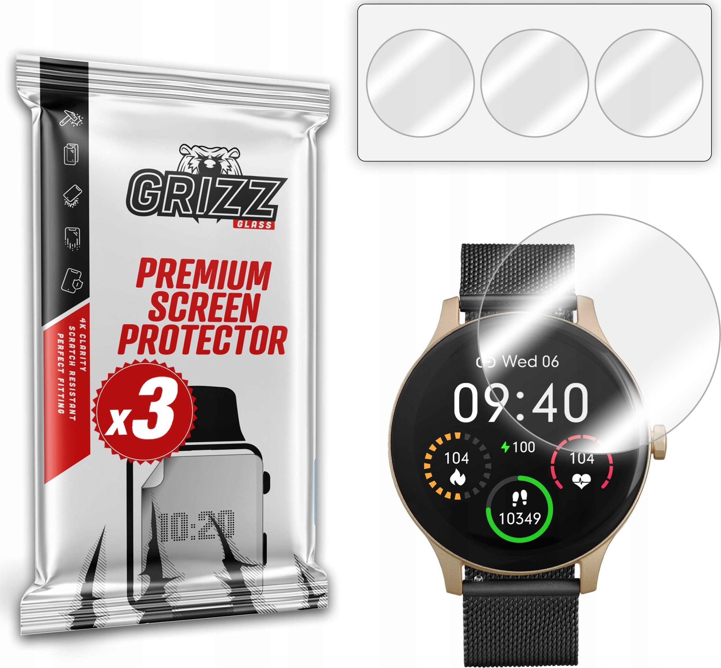 Folia hydrożelowa GrizzGlass Hydrofilm do Garett Classy