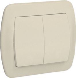 Kontakt-Simon Łącznik świecznikowy Simon Akord z podświetleniem beżowy (AW5L/12)