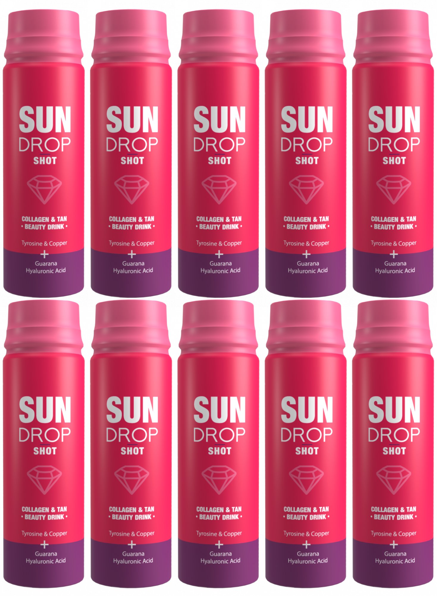 Sun Drop Collagen & Tan Shot x10szt