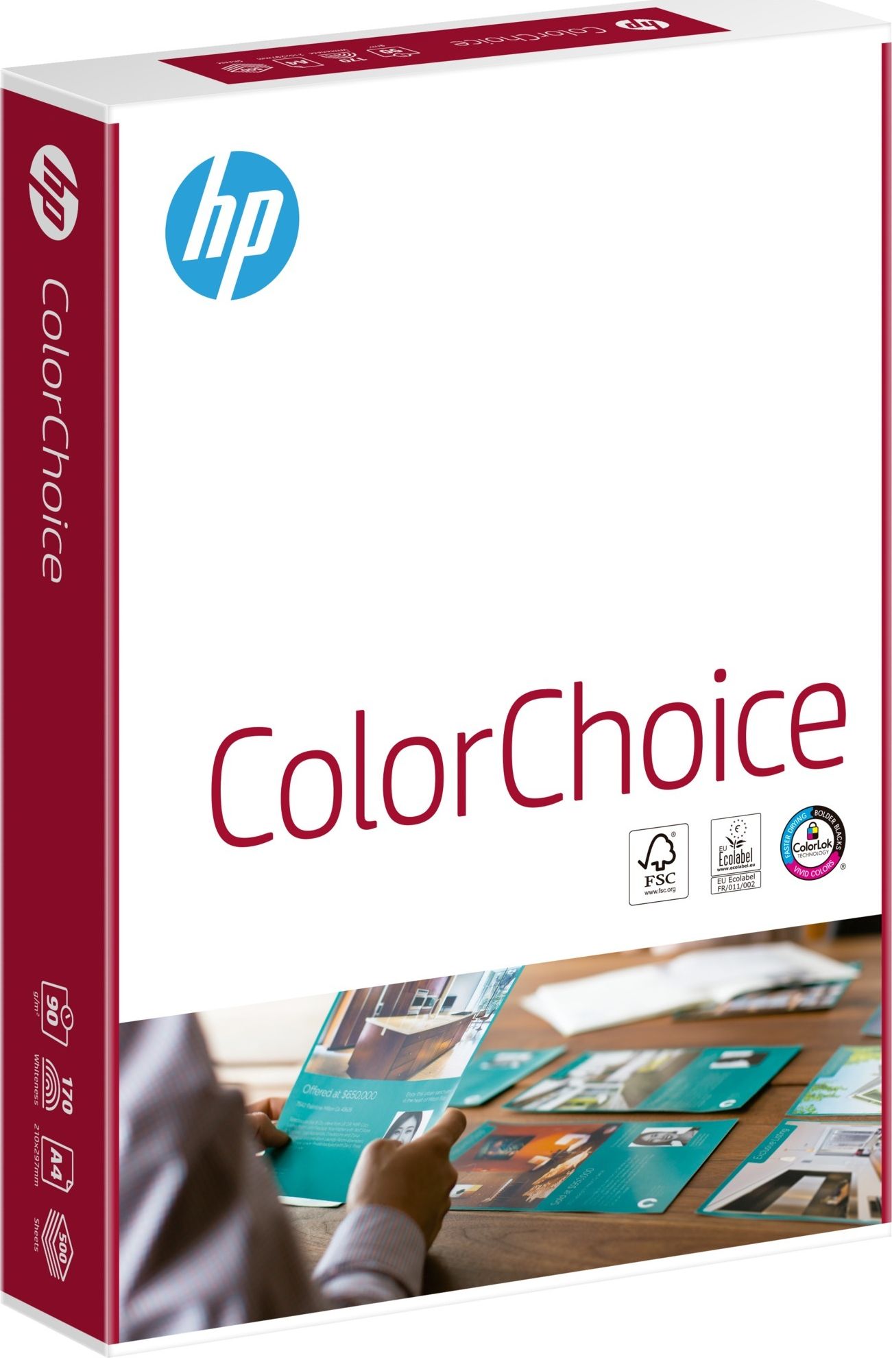 HP Papier ksero ColorChoice A4 90g 500 arkuszy