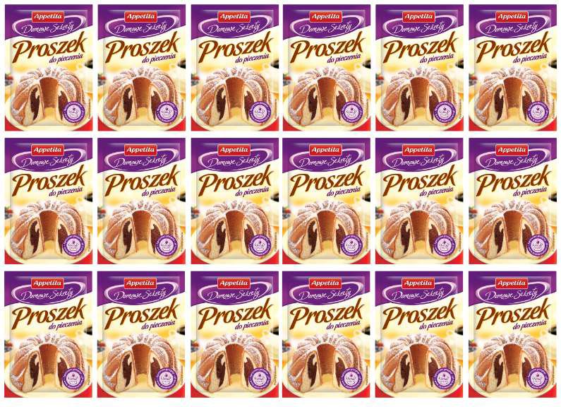 Appetita Domowe Sekrety Proszek do pieczenia 15 g x 18 sztuk