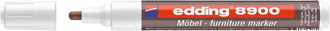 Edding 8900 Furniture Marker Mahogni / møbel rep. Pen