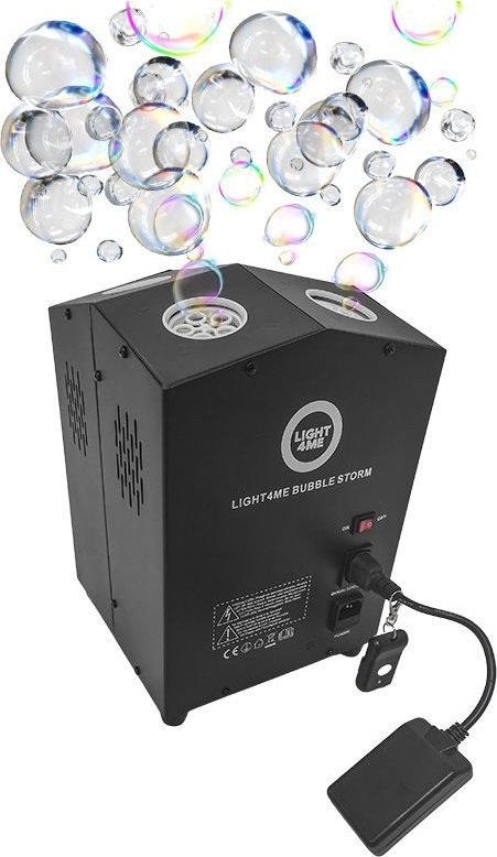 LIGHT4ME Wytwornica baniek mydlanych dla dzieci pilot bezprzewodowy