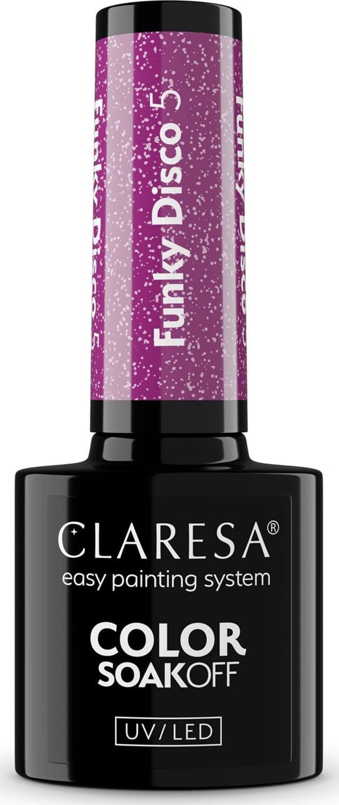 Claresa CLARESA N Lakier hybrydowy - Funky Disco 5