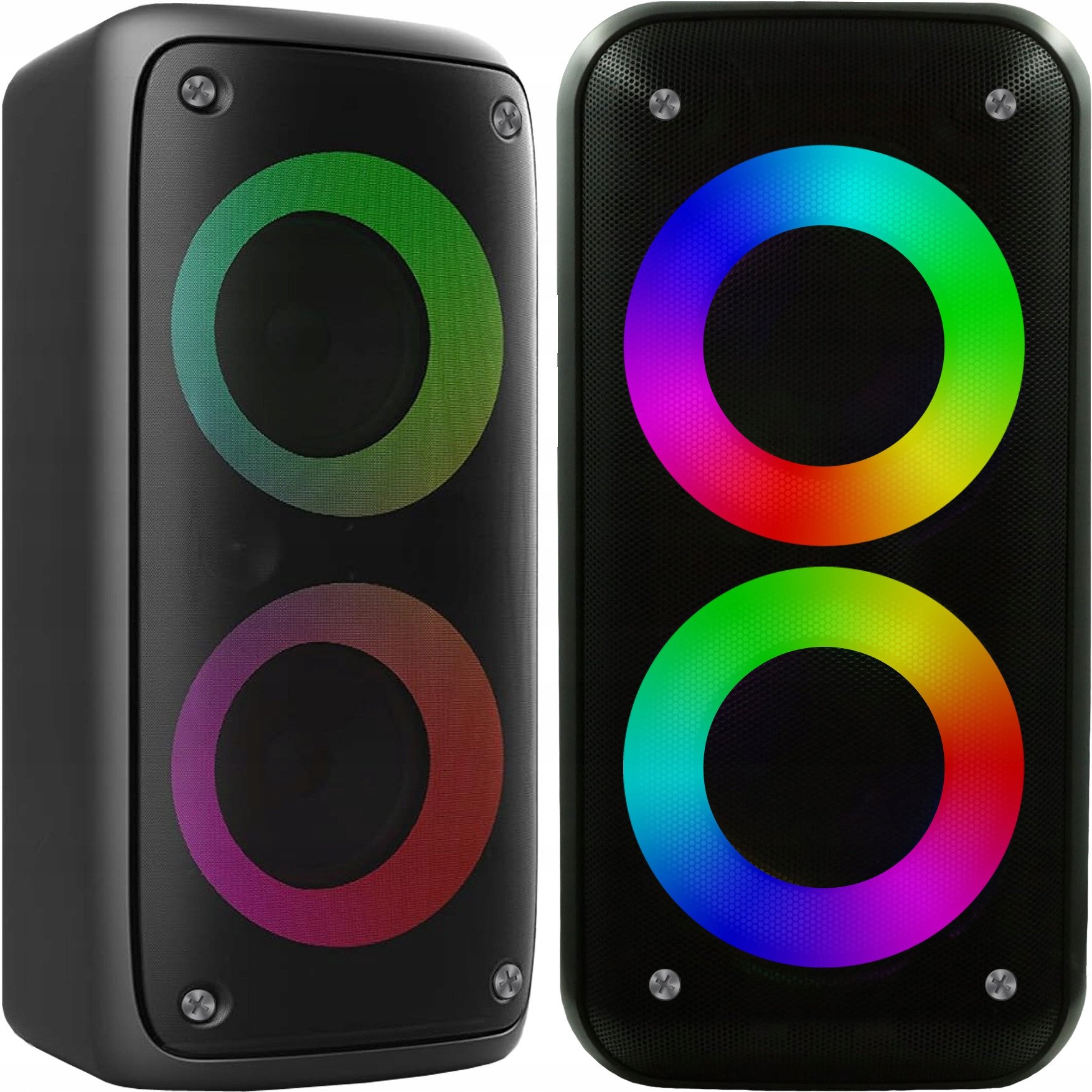 RGB GŁOŚNIK BLUETOOTH LTC 2X3`` USB/SD/AUX 4000MAH LXPA3313