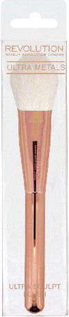 Makeup Revolution Ultra Metals Pędzel do modelowania twarzy Sculpt Blush F303