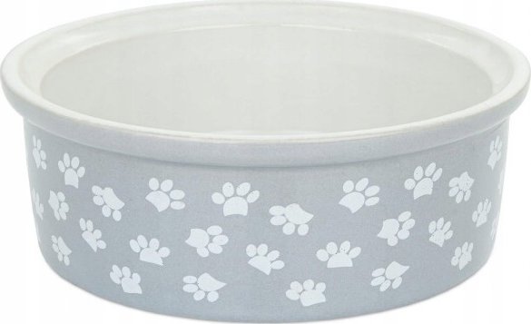 Barry King BARRY KING MISKA CERAMICZNA DLA PSA 12cm SZARA W ŁAPKI
