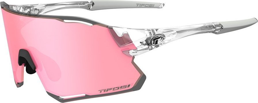TIFOSI Okulary TIFOSI RAIL RACE CLARION crystal clear (2szkła Clarion Rose 14,7% transmisja światła, 95,6% Clear) (LIMITED EDITION) (NEW)