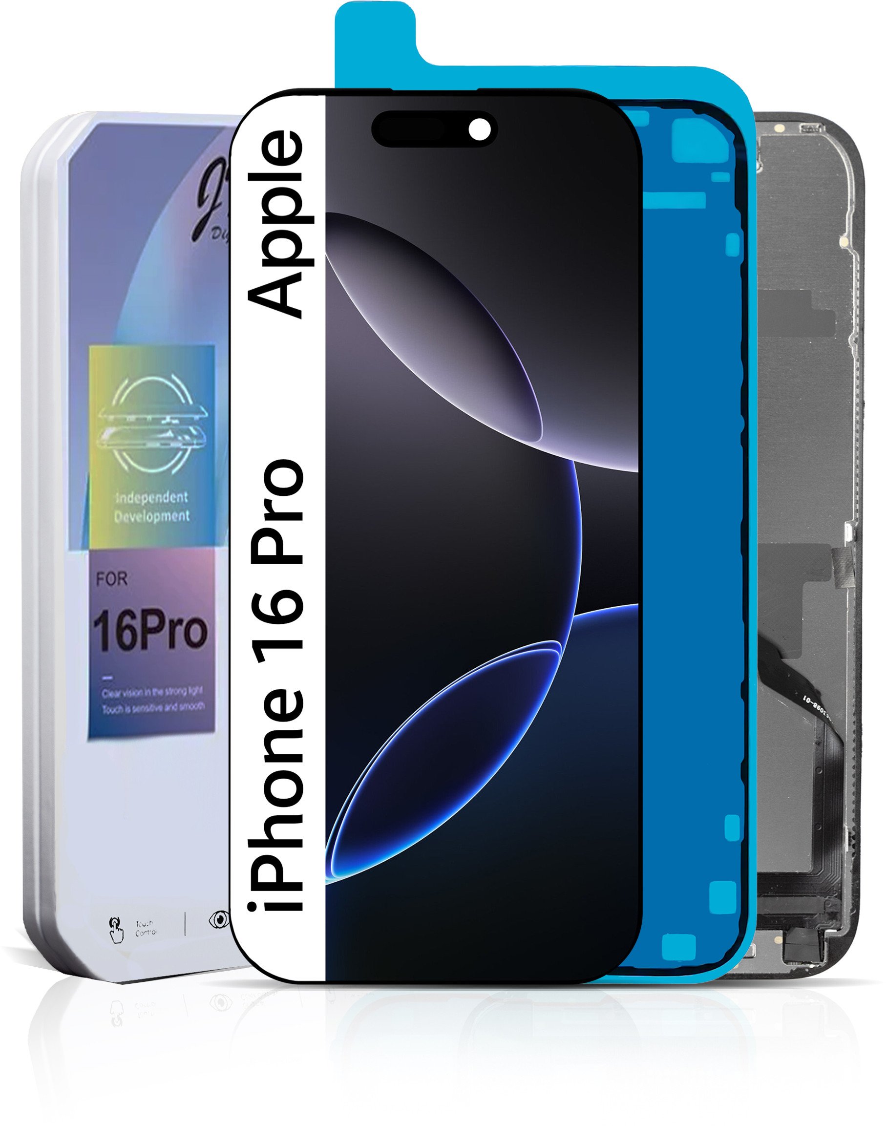 Wyświetlacz do Apple iPhone 16 Pro Ekran LCD JK Incell Wymienny Chip (5904858354184)