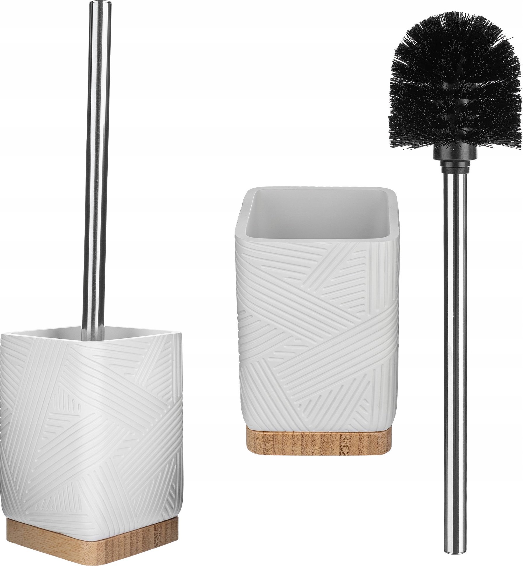 Kadax KADAX Szczotka WC kwadrat biała