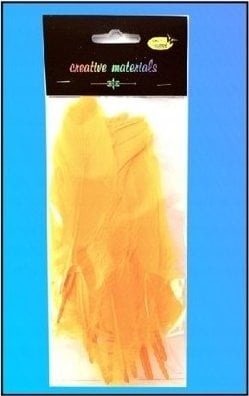 Titanum Piórka twarde brzoskwiniowe 10szt