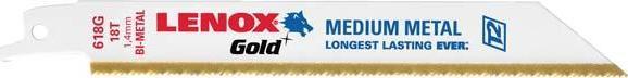 Lenox Brzeszczot do pil szabl. 21069618GR 152x19x0,9mm 18 zebow,5szt.