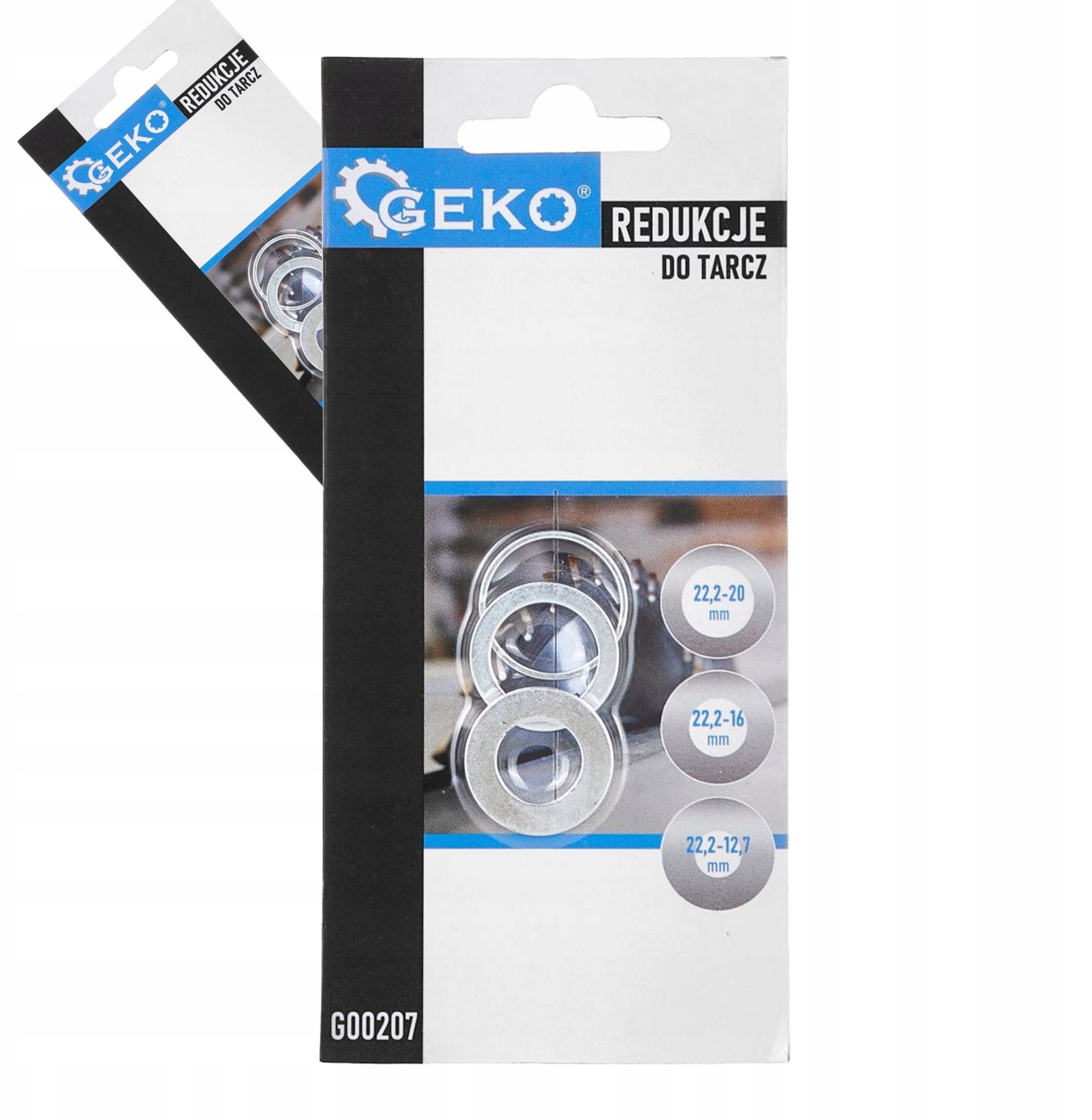 Redukcje do tarcz 3szt. (22,2-20;22,2-16;22,2-12,7) (500)